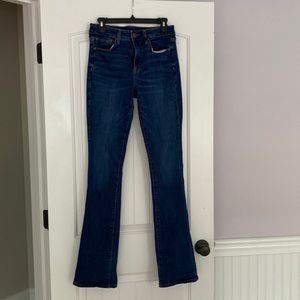 American Eagle Next Level High rise skinny Kick jean size 8 X-long